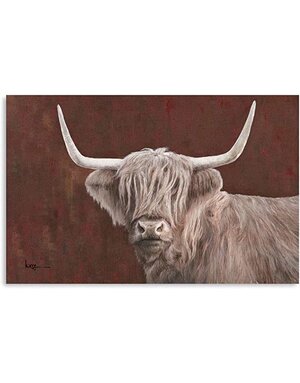 Buster Highland Canvas 36x48