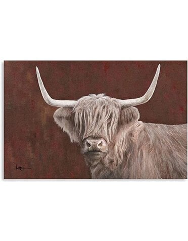 Buster Highland Canvas 36x48