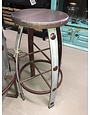 Barrel Bar stool 30" - Grey