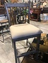 Industrial Padded Counter Stool 24" - Barnwood