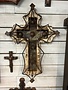 Medium Cross w/Metal - White