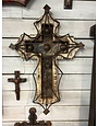 Medium Cross w/Metal - White