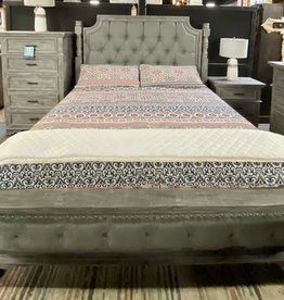 Charlotte King Bedroom Set - Barnwood