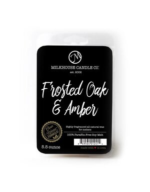 Large Fragrance Melts Frosted Oak & Amber