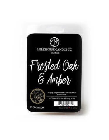 Large Fragrance Melts Frosted Oak & Amber