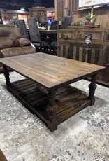 Mission Coffee Table - Natural Dark