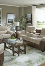 Jackson Furniture McMahon Glider Recliner - Bark/Jute