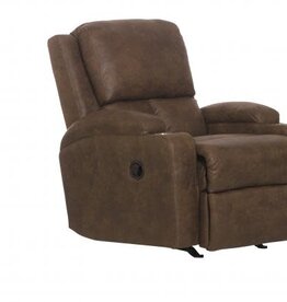 Jackson Furniture Kyle Rocker Recliner w. Cupholder WALNUT