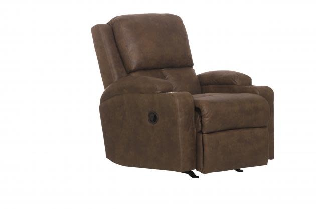 Jackson Furniture Kyle Rocker Recliner w. Cupholder WALNUT
