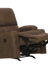 Jackson Furniture Kyle Rocker Recliner w. Cupholder WALNUT