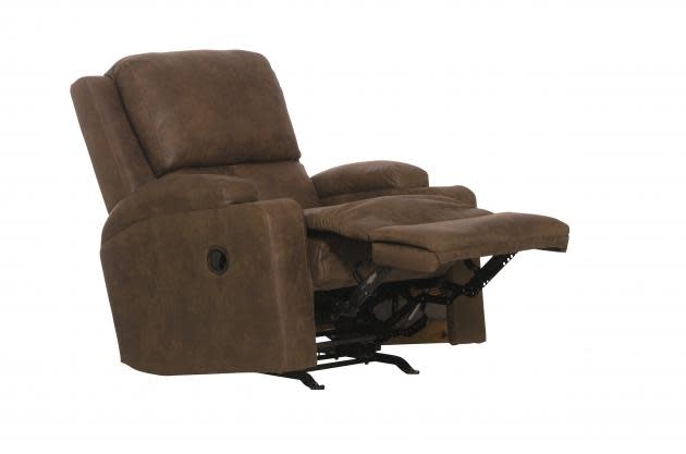 Jackson Furniture Kyle Rocker Recliner w. Cupholder WALNUT