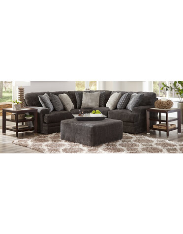 Jackson Furniture Mammoth RSF Loveseat - Smoke