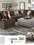 Galaxy Cocktail Ottoman 40" Noir