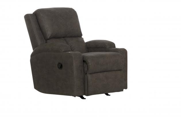 Jackson Furniture Kyle Rocker Recliner w/ Cupholder SMOKE