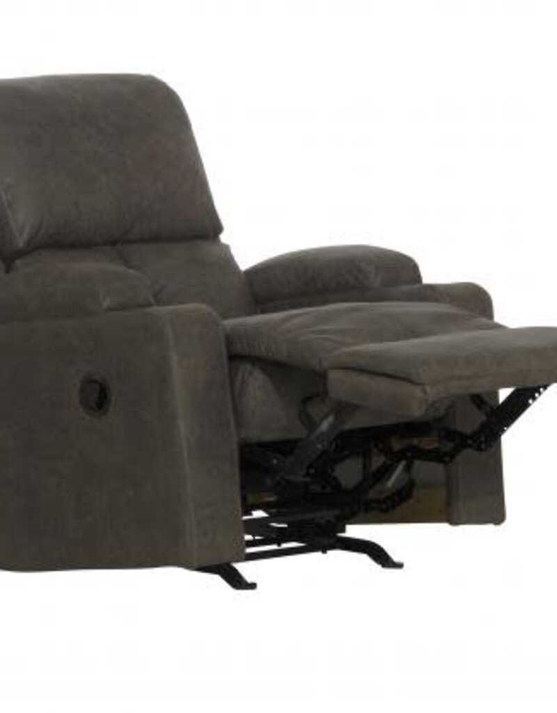 Jackson Furniture Kyle Rocker Recliner w/ Cupholder SMOKE