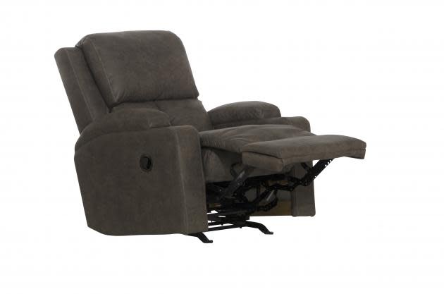 Jackson Furniture Kyle Rocker Recliner w/ Cupholder SMOKE