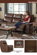 Jackson Furniture Ceretti Power Wall Hugger Recliner - Brown