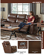 Jackson Furniture Ceretti Power Wall Hugger Recliner - Brown