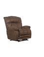 Dawkins Power Recliner w/Extended Ottoman - Chocolate
