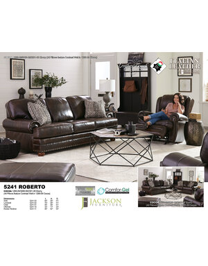 Roberto Sofa Italian Leather Cocoa