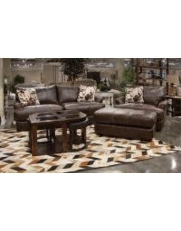 Pavia Sofa Italian Leather - Chocolate (Must sale as set DISCO 12/25)