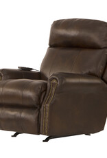 Jackson Furniture Vito Power Rock/Recline w/CR3 Heat and Massage - Brown