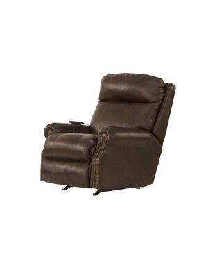 Jackson Furniture Vito Power Rock/Recline w/CR3 Heat and Massage - Italian Leather Brown