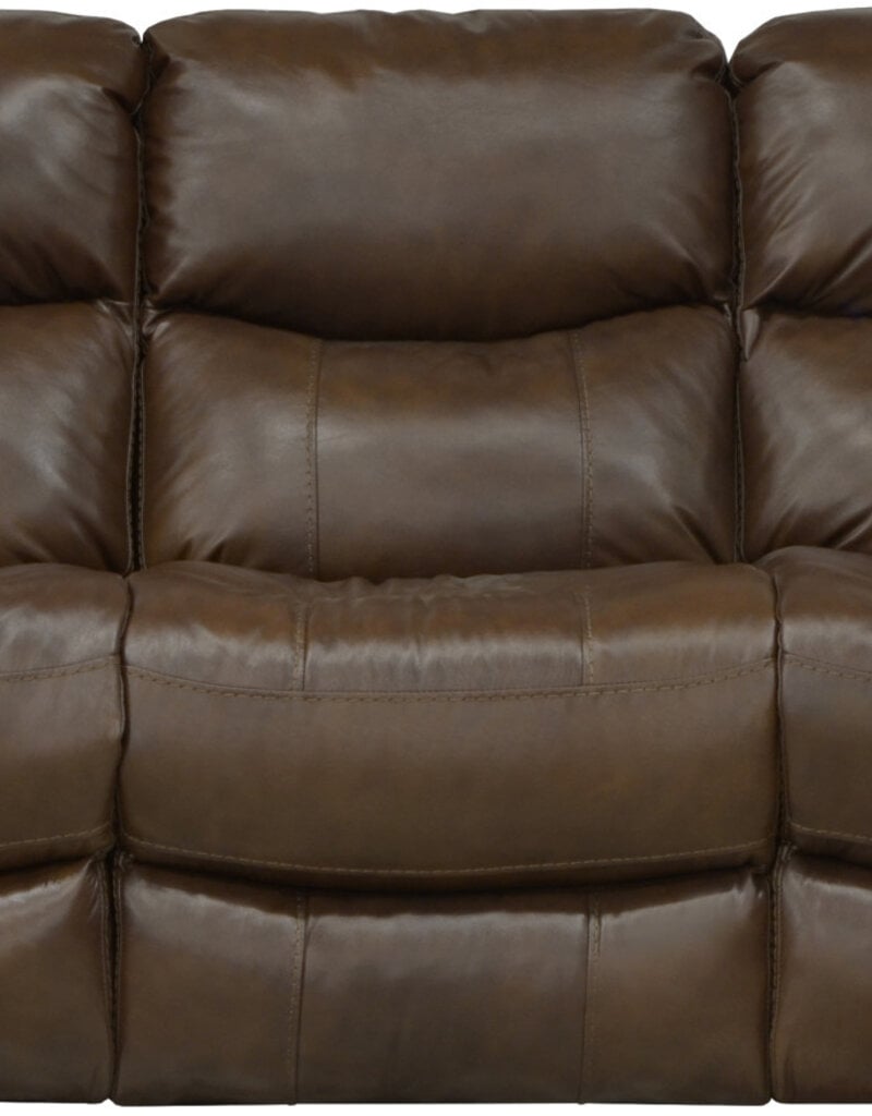 Ceretti Power Reclining Sofa - Brown *DAMAGED*