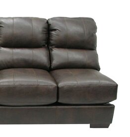 Lawson Armless Loveseat - Godiva