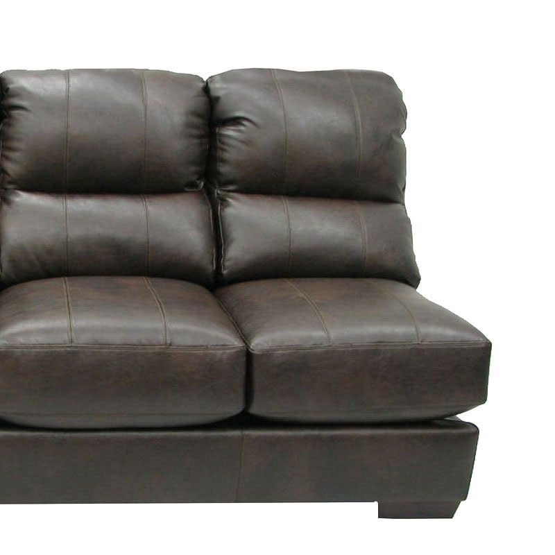 Lawson Armless Loveseat - Godiva