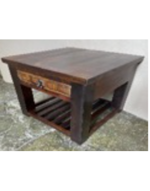 Austin End Table - White
