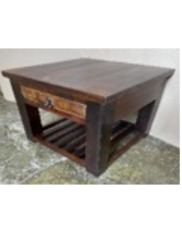 Austin End Table - White