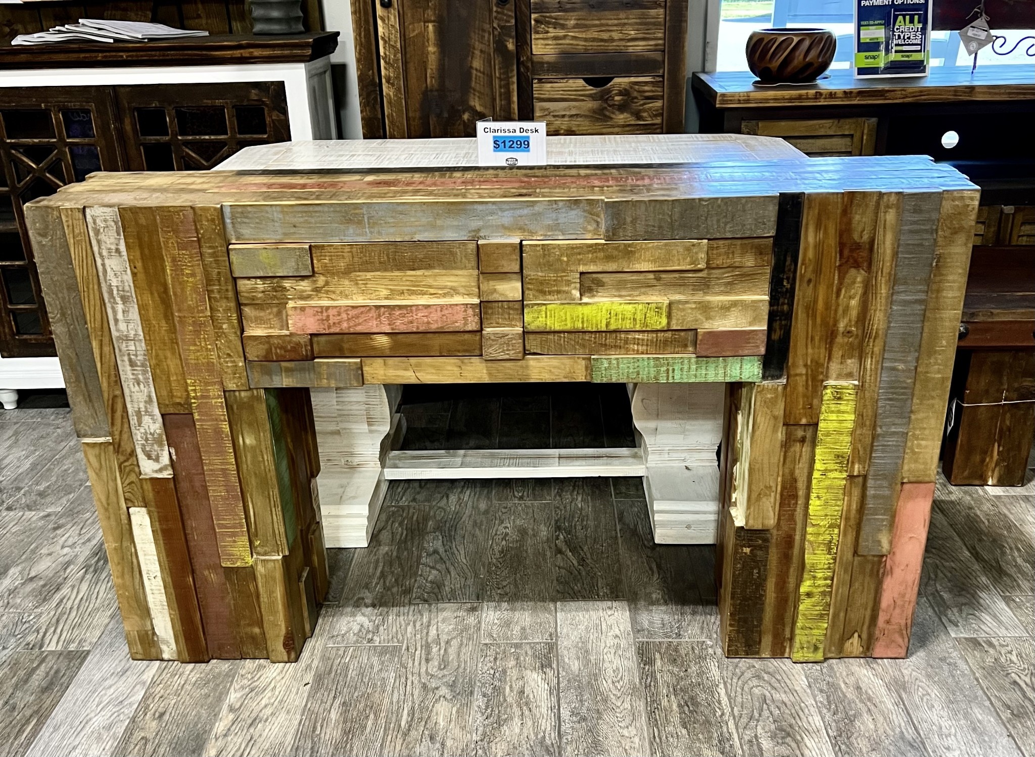 76" Teto Console - Multi Color