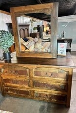 Rusty Mirrored Dresser