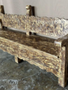 Old Rancho Bench - Old Yellow