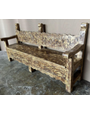 Old Rancho Bench - Old Yellow