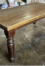 7' Santa Paola Dining Table - Old Wood / Cascara