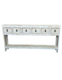 72" Consolita - White (Must Attach to Wall)