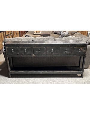 72" Consolita - Black (Must attach to wall)