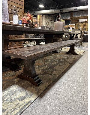 120" Harvest Bench - Old Wood