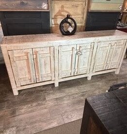 85" Woody Console - White