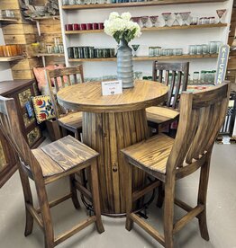 Barrel Pub Table - Distressed (ND)