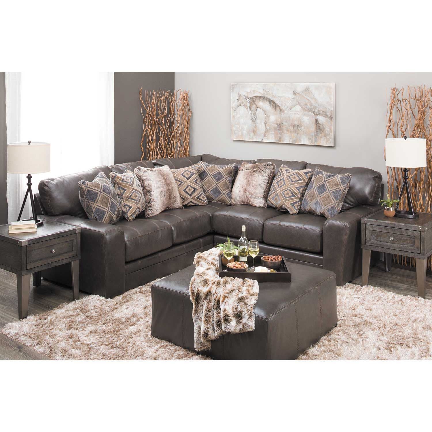 Jackson Furniture Denali LSF Section - Steel