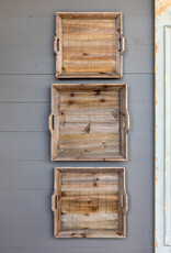 Wooden Bakers Display Tray - Large
