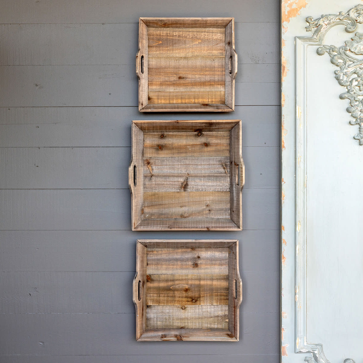 Wooden Bakers Display Tray - Large