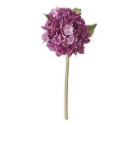 20" Purple Real Touch Hydrangea Spray