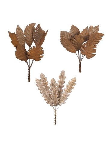 Metal Leaves Assortment