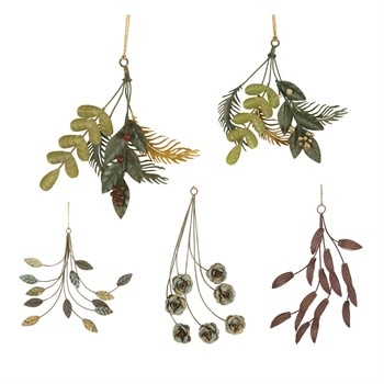 Metal Leaf Stem- Assorted
