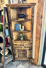 Corner Hutch - Distressed