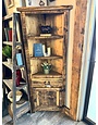 Corner Hutch - Distressed
